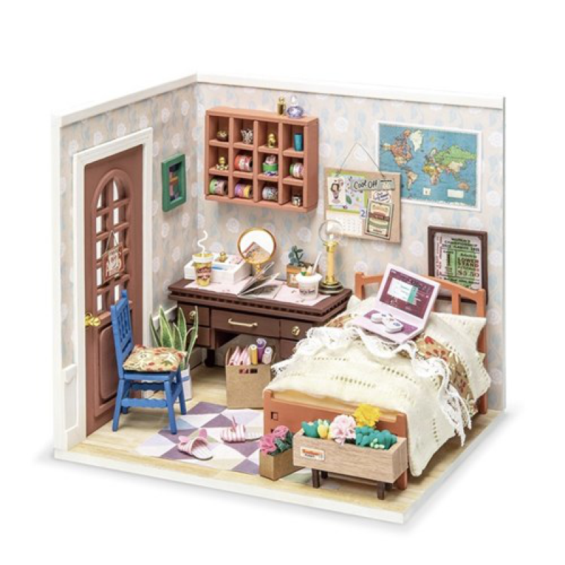 Maison miniature à construire Robotine Anne's Bedroom