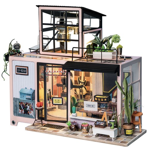 Robotime - Modélisme - Love Post Office - Kit de Construction Miniature -  Maquette
