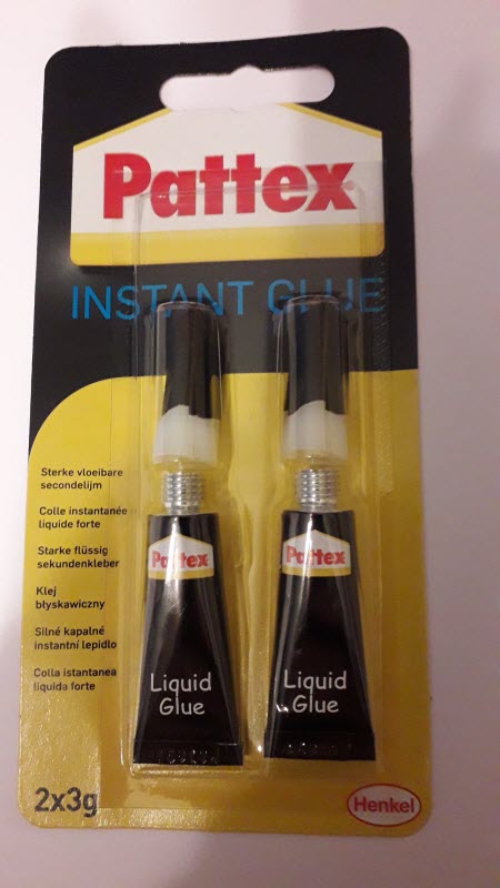 Colle super glue 3 gr Pattex ( à l'unité )