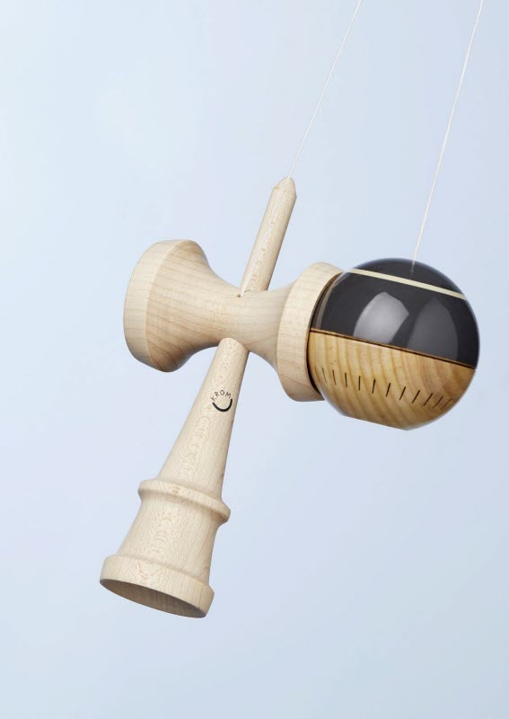 Kendama Krom Gas Charcoal